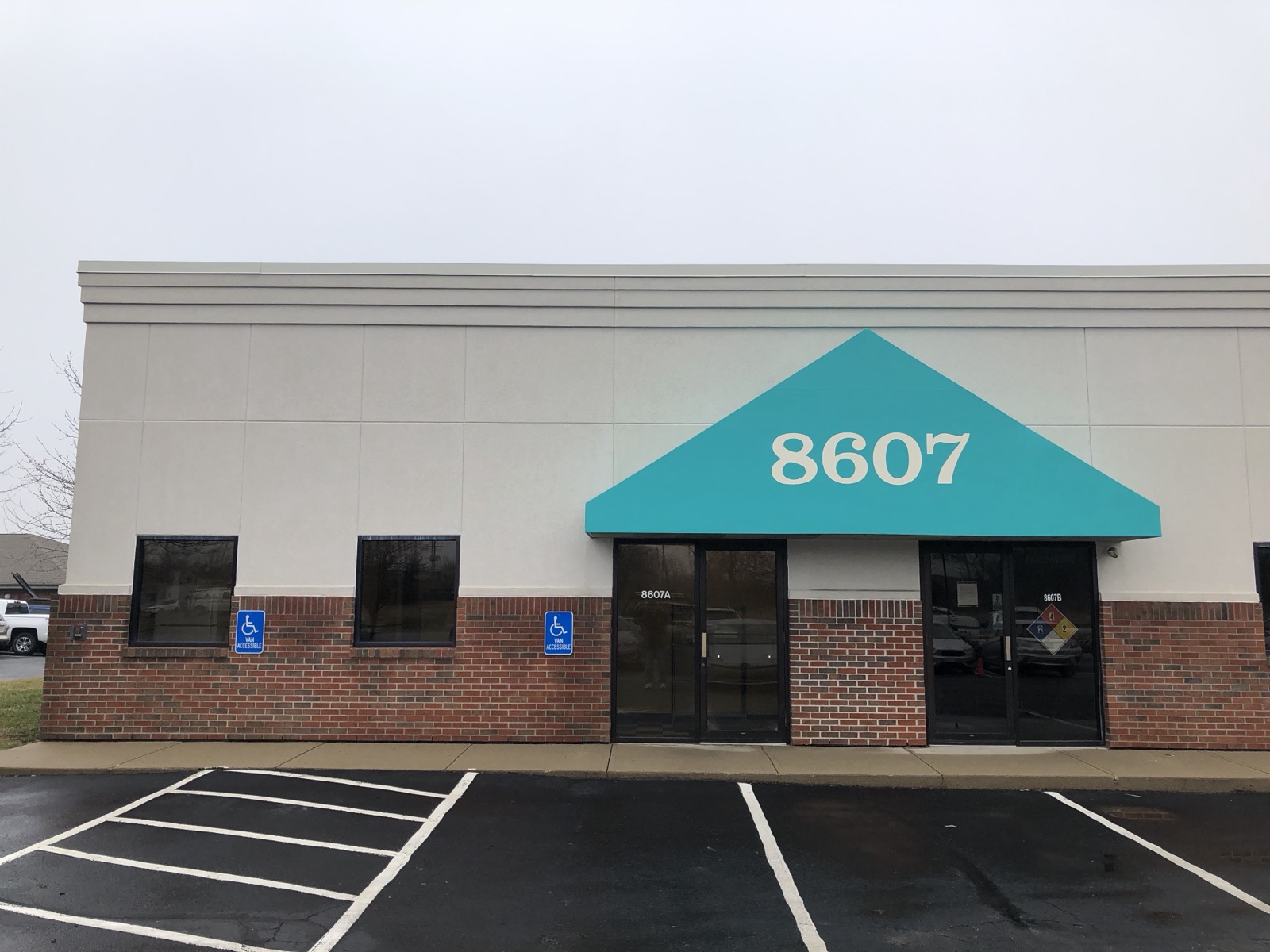 The Greenwald Brands warehouse at 8607 North Dixie Drive, Dayton, Ohio